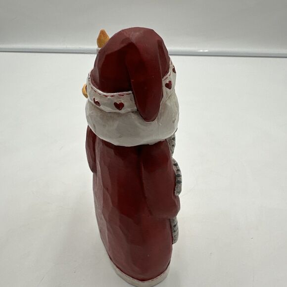 Midwest of Cannon Falls Eddie Walker Santa with Cats and Candle Figurine 7” - Picture 4 of 5